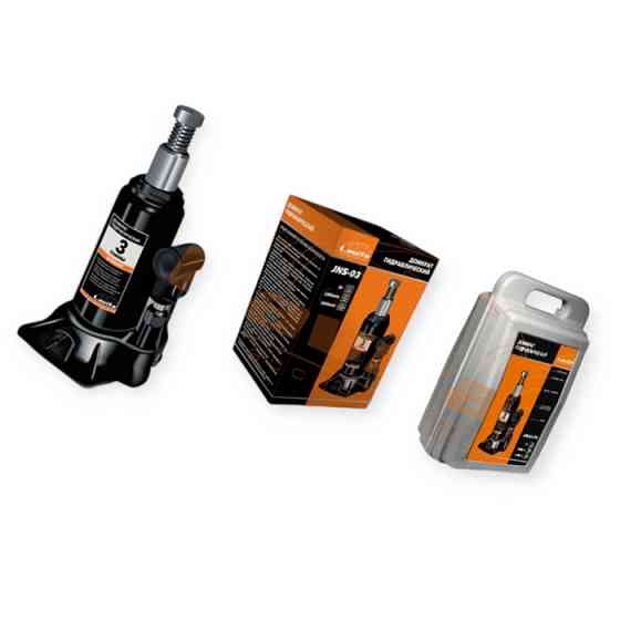 Домкрат гідравлічний 3 т, 180-340 мм (коробка) Мукачево