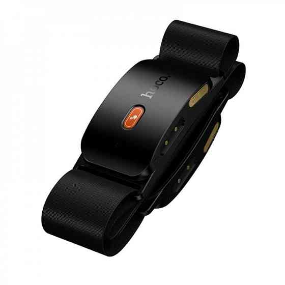Cпортивна пов'язка на голову з Bluetooth-гарнітурою HOCO EA10 Energica Black Одеса