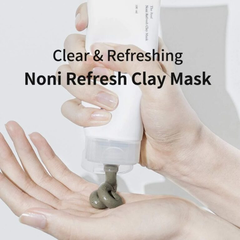 Очищающая маска глиняная с экстрактом плодов ноны The Real Noni Refresh Clay Mask Celimax 100 мл Киев - изображение 4