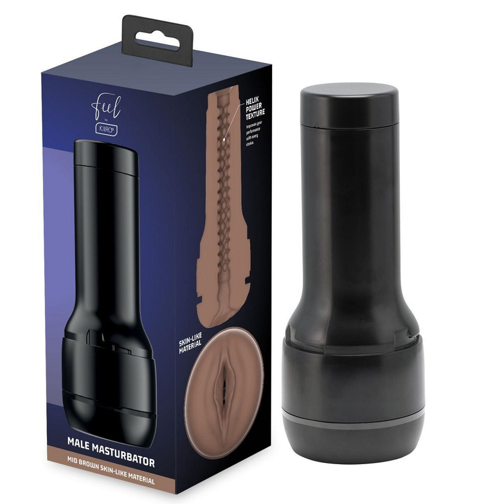 Мастурбатор-вагіна Kiiroo Feel Stroker Mid Brown для секс-машини Kiiroo Keon Sex Aura Київ - фото 3