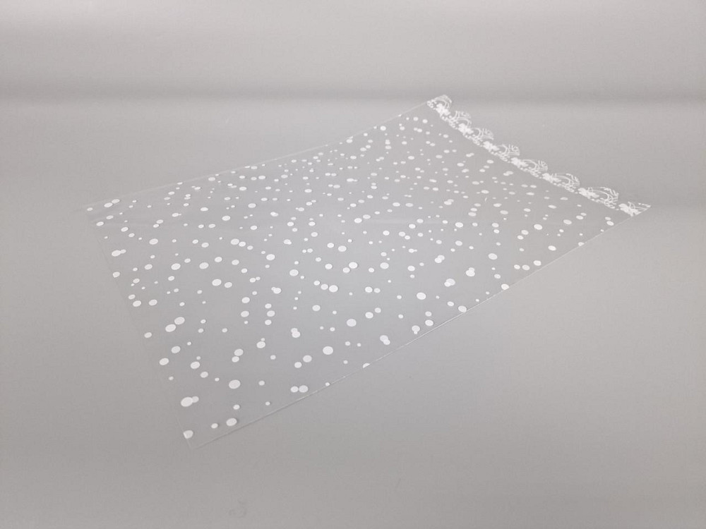 Пакет с рисунком для упаковки подарков   (25*40) №388 (1) (ажурный) 