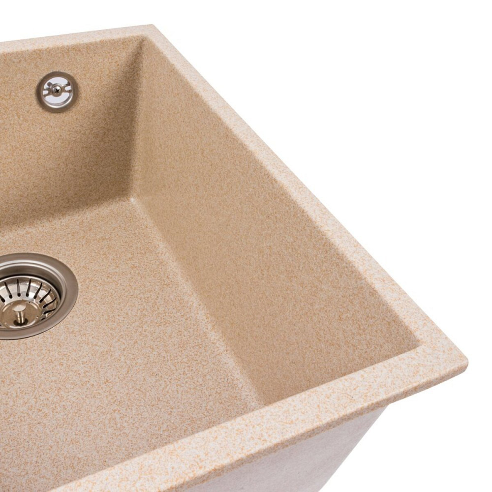 VALESO Гранітна мийка для кухні VALESO ROXY 3744 матова Сафарі Киев - изображение 4