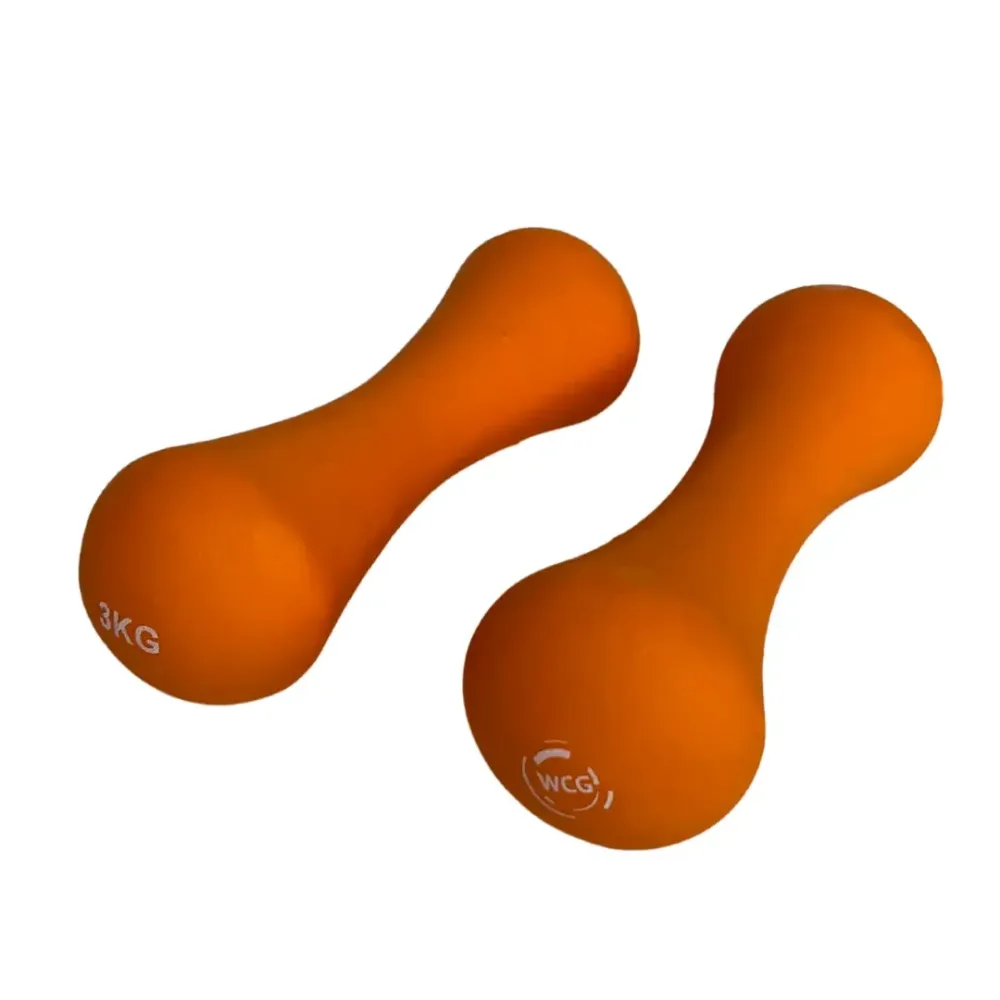 Гантелі неопронові для фітнесу 2 по 3 кг Гантелі, гирі, штанги та диски Київ - фото 1