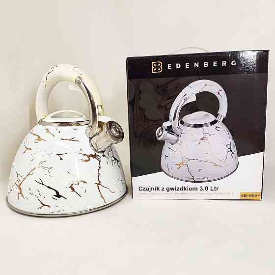 Чайник 3 л со свистком Edenberg EB-8864 3Л, Чайник для приготовления чая со свистком BV-23 Львов