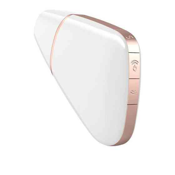 Вакуумний кліторальний вібратор - Satisfyer Love Triangle White (App) Sex Aura Київ
