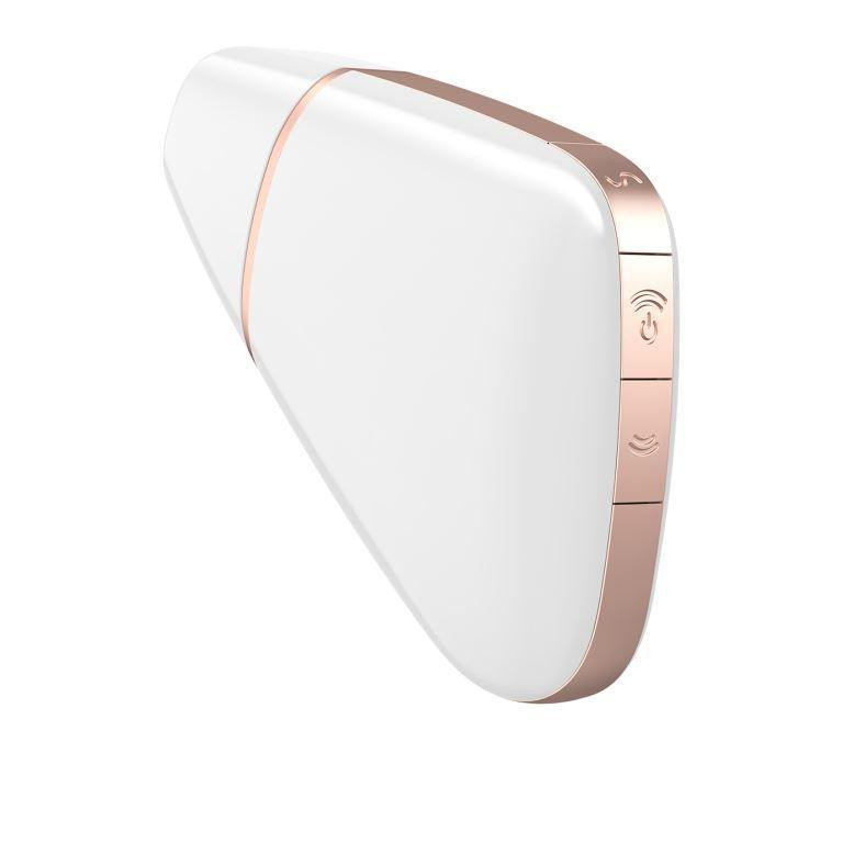 Вакуумний кліторальний вібратор - Satisfyer Love Triangle White (App) Sex Aura Київ - фото 3