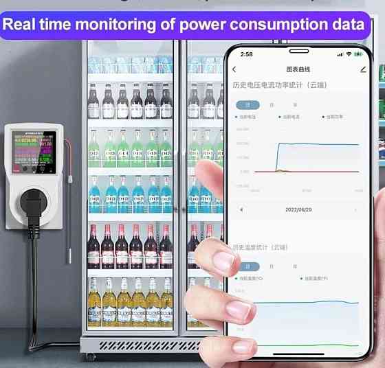 Wi-Fi терморегулятор температури повітря,води, термостат Tuya sm. Київ
