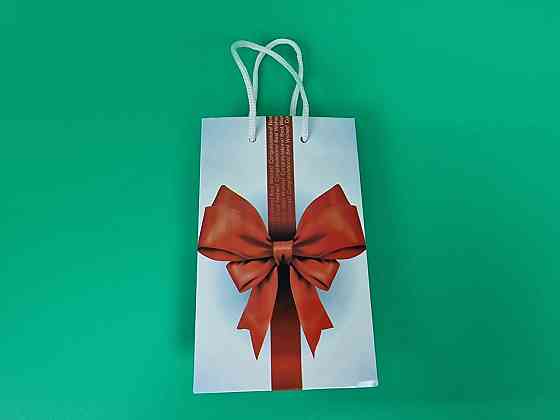 Пакет паперовий подарунковий малий 11/18/5 (арт М079) (12 шт.) Харків