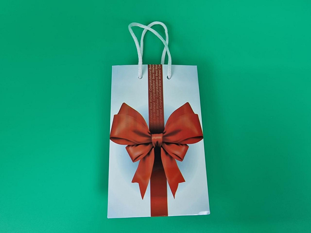 Пакет бумажный подарочный малый 11/18/5(арт М079) (12 шт) Харьков - изображение 4