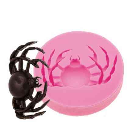 Молд силиконовый Паук 55 мм розовый Киев