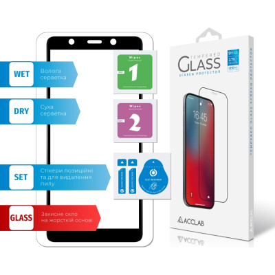 Скло захисне ACCLAB Full Glue Tecno Pop 3 (1283126518362) Вінниця - фото 7
