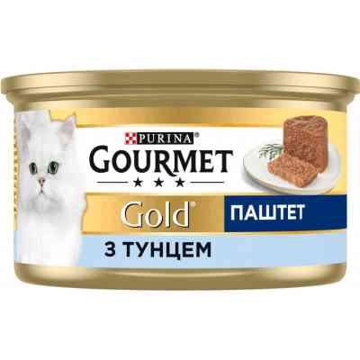 Паштет для кошек Purina Gourmet Gold. С тунцом 85 г (7613031381029) Винница