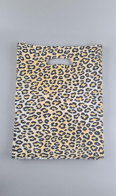 Пакети з вирубаною ручкою (28*40) "ЛЕОПАРД" Комсерв (100 шт.) Харків - фото 2