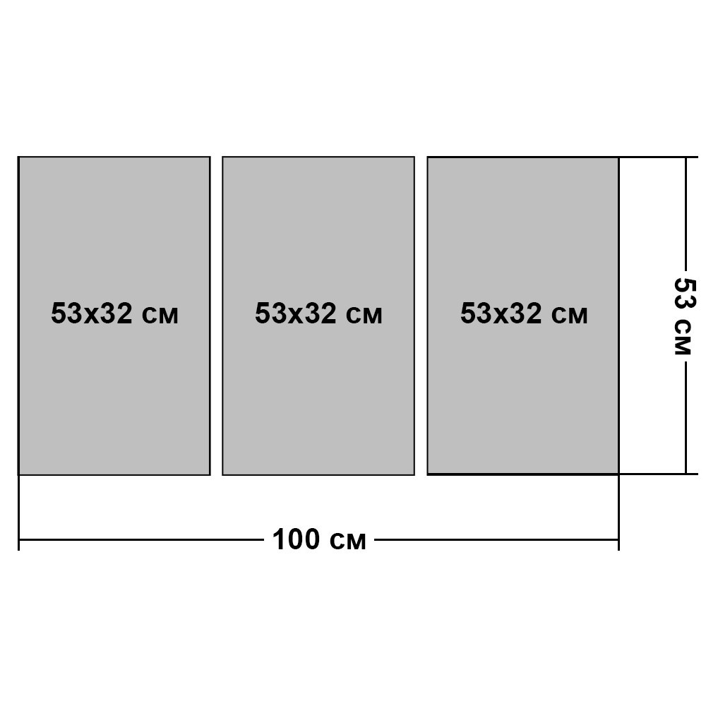 Модульная картина в гостиную / спальню  Сакура     ART-253_3A Киев - изображение 4