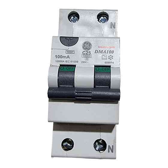 Автоматичний вимикач HTI102B100 B100 2P Луцьк