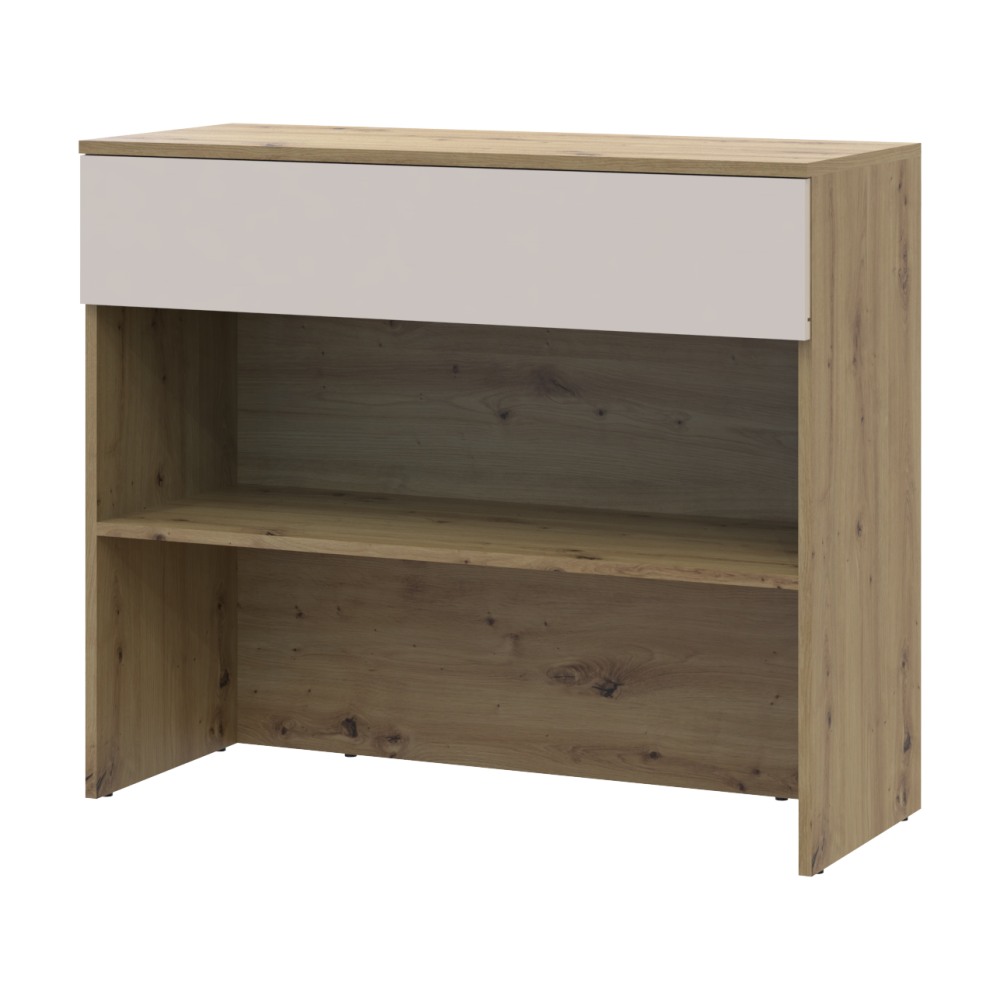 Тумба для обуви Doros Сплит 94х39х80 см Дуб артизан/Кашемир (DRS-011462) Львов - изображение 1