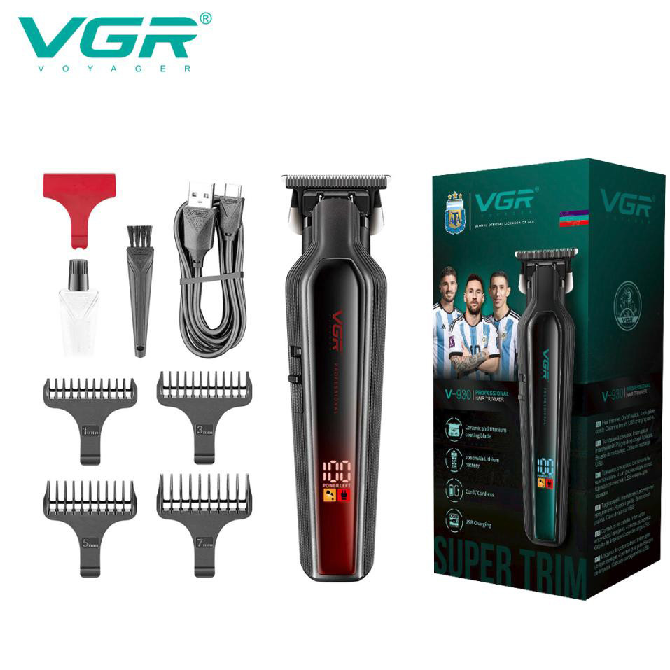 Професійна окантовочна машинка для стрижки волосся, Акумуляторний універсальний тример для стрижки DF-42 Львів - фото 1