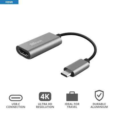 Переходник Trust USB-C to HDMI Adapter (23774) Винница