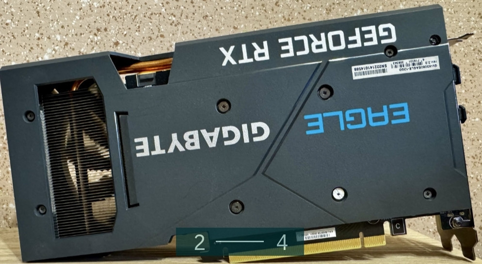 Відеокарта NVIDIA Gigabyte EAGLE OC RTX 3060 12Gb LHR Київ - фото 3