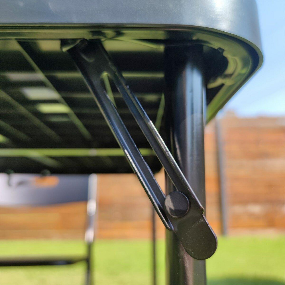 Набір мебелів складний мебелі(Стіл і 4 стільця), Чорний (з сумкою) SW-00001541 Дніпро - фото 4