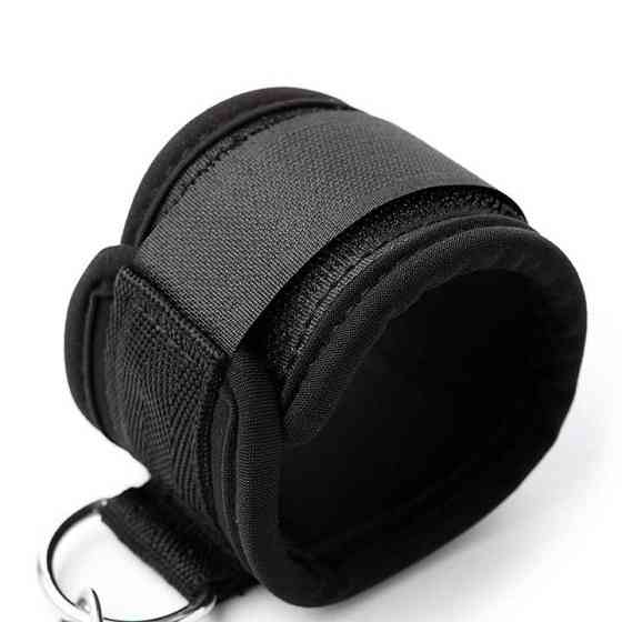 Нейлонові наручники на ноги - Чорний - Садо-мазо Вінниця