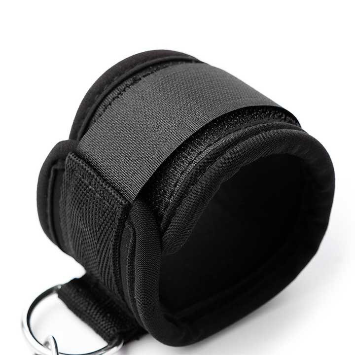 Нейлоновые наручники на ноги - Чёрный – Садо-мазо Винница - изображение 3