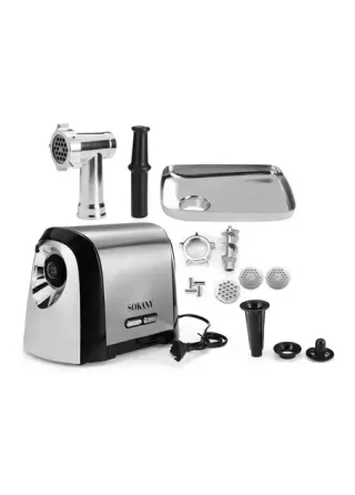 Стальная электромясорубка 3200 Вт SK-088 комбинированный Sokany Коломыя