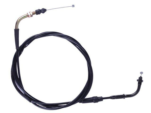 Трос газу 9D на скутер Шторм L-2170 мм (верх різь, низ різь) Мукачево - фото 2