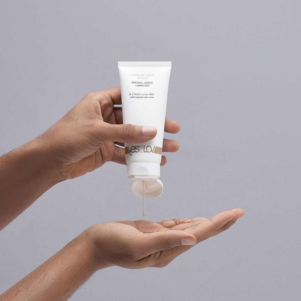 Змазка на водній основі YESforLOV NATURAL UNISEX LUBRICANT 100 мл Sex Aura Київ - фото 3