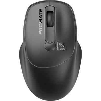 Мышка Promate UniGlide Wireless Black (uniglide.black) Винница