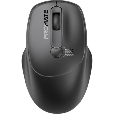 Мышка Promate UniGlide Wireless Black (uniglide.black) Винница - изображение 1