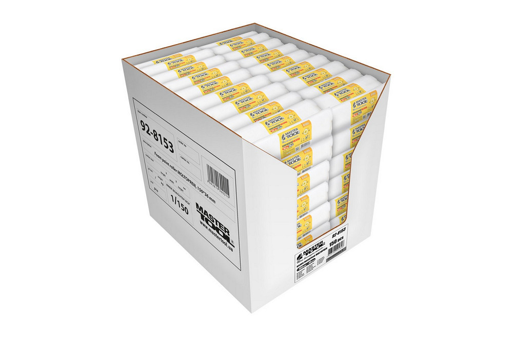 MASTERTOOL Валик малярський MASTERTOOL Moltopren 36/150 мм Ø 6 мм 92-8153_Р Коломия - фото 8