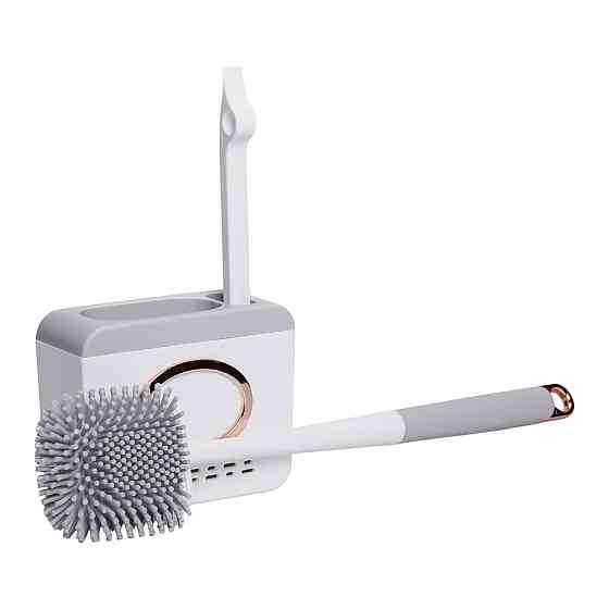 Household Комплект аксесуарів для туалету з підставкою 13×5.5×42 (см) Сірий HP-35015-48G Киев