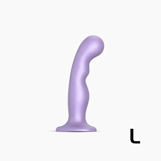 Насадка для страпона Strap-On-Me Dildo Plug P&G Lilas Metallic L Львів