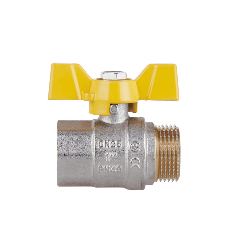 Кран кульовий Thermo Alliance Standart 1" ВН для газу (метелик) SD607NG25PN40 Київ - фото 13