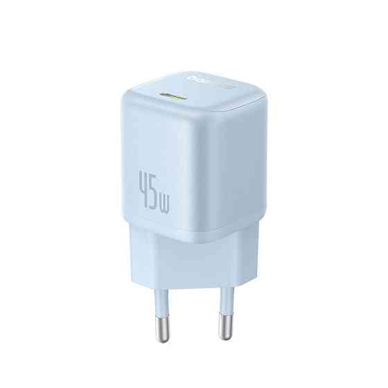 Сетевое зарядное устройство Baseus PicoGo GaN Fast Charger 1C 45W EU Galaxy Blue Одесса