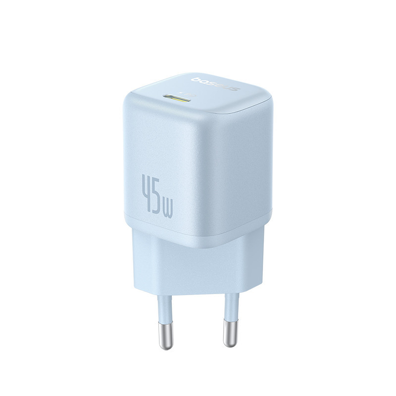 Сетевое зарядное устройство Baseus PicoGo GaN Fast Charger 1C 45W EU Galaxy Blue Одесса - изображение 6