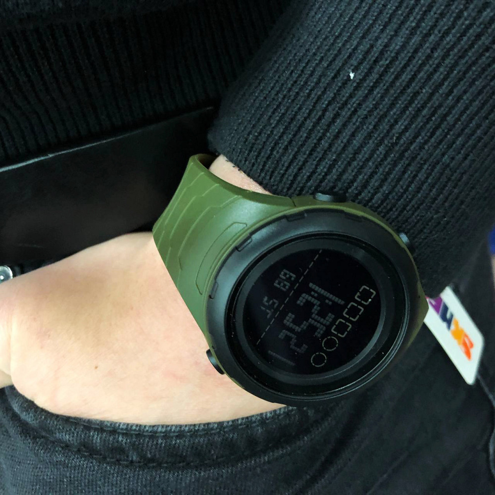 Годинники спортивні SKMEI 1674AGBK, Простий електронний годинник UA-335 наручний чоловічий Київ - фото 4