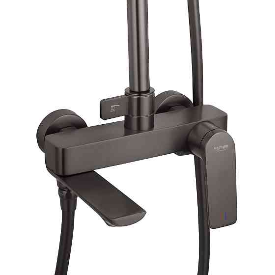 Душова система для ванни Kroner KRP Graz - GRP063 графіт Київ