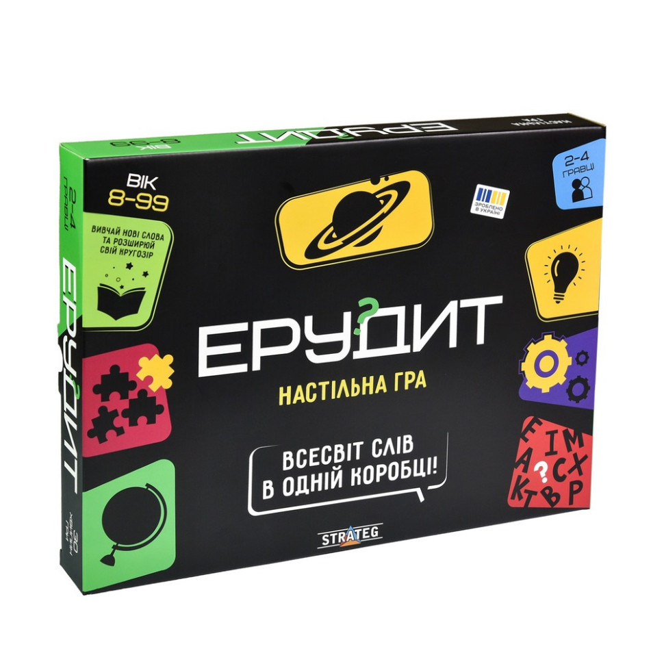 Настільна гра “Ерудит” 30451 ігрове поле, набір фішок-літер Вінниця - фото 1