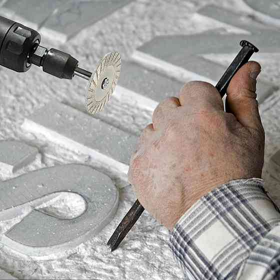 Диск алмазний відрізний 40мм для плитки каменю граніту хвостовик 6мм Київ