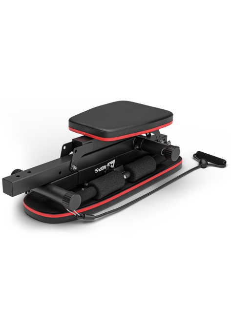 Тренувальна лава для дому та спортзалу, регульована з еспандерами Спортивна лава для тренувань HopSport Київ - фото 7