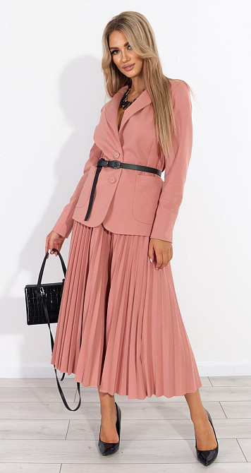 Трикотажний костюм із піджаком Київ - фото 1