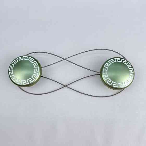 Магниты для штор и гардин Афина 2 шт Оливковый (81-263) Киев