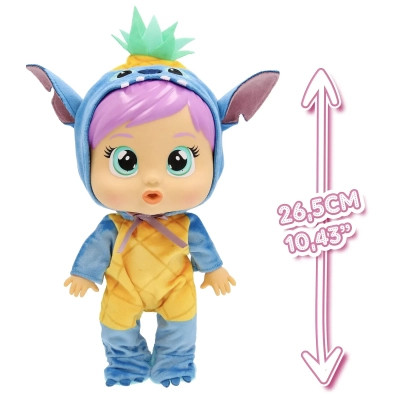 Кукла IMC Cry babies Любовь и забота Дисней Плакса Стич с аксессуарами 26 см (927377) Винница - изображение 3