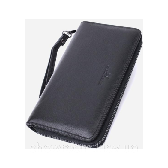 Чоловічий шкіряний місткий клатч Leather Collection (9072) Київ