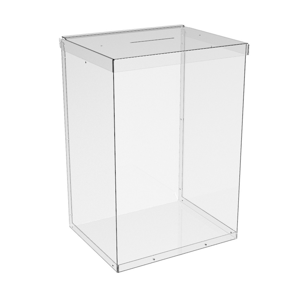 Ящик EKOSTAR без замка для пожертвований и сбора денег 250x200x360. Объем 18 литров Киев - изображение 3