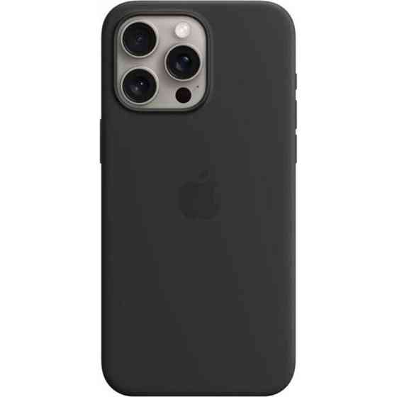 Чохол-накладка Apple Silicone Case with MagSafe для Apple iPhone 15 Pro Max Black (MT1M3) ( 15925 ) Харьков
