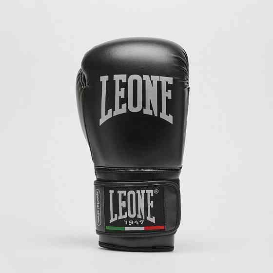 Боксерські рукавиці Leone GN383 THUNDER Black 8 унцій (капу в комплекті) Каменское