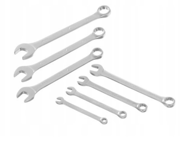 Набір ріжкових комбінованих ключів OX-3223 з гумовими вставками, 17 шт, 6–32 мм, Cr-V сталь у футлярі Одеса - фото 5